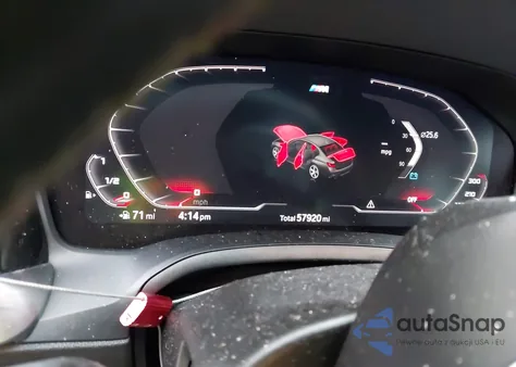 2021 BMW 330I xDrive z USA, uszkodzony, nr VIN 3MW5R7J01M8B48377